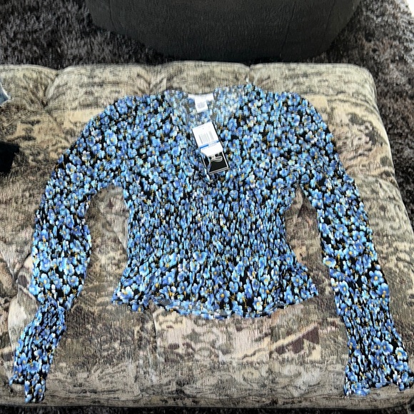 Just Polly Floral Top - Picture 1 of 4